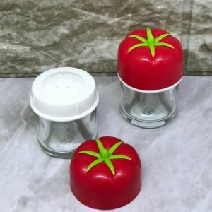 نمک پاش شیشه ای مدل گوجه